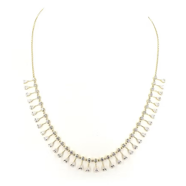 KENDALL ROUND PEAR SROP  NECKLACE