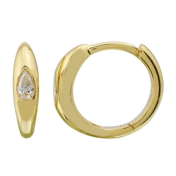 DASH PEAR SHAPE INLAY HUGGIES