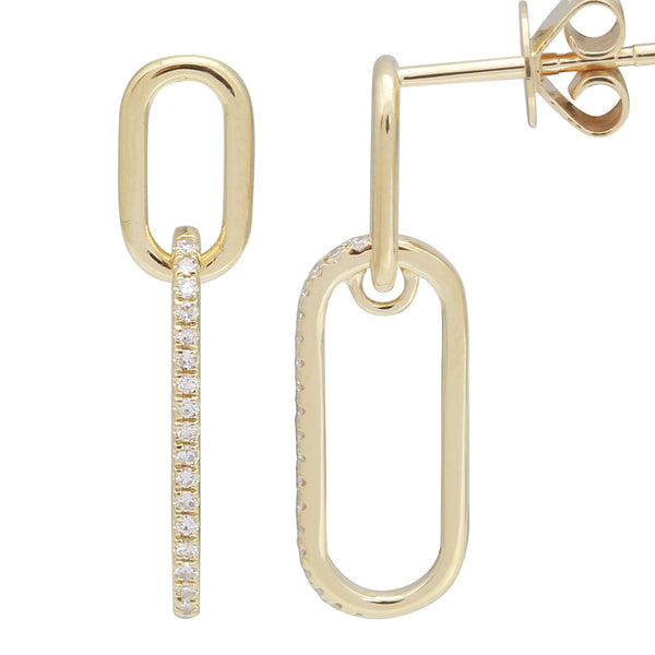 BIANCA CHAIN LiNK DROP EARRINGS
