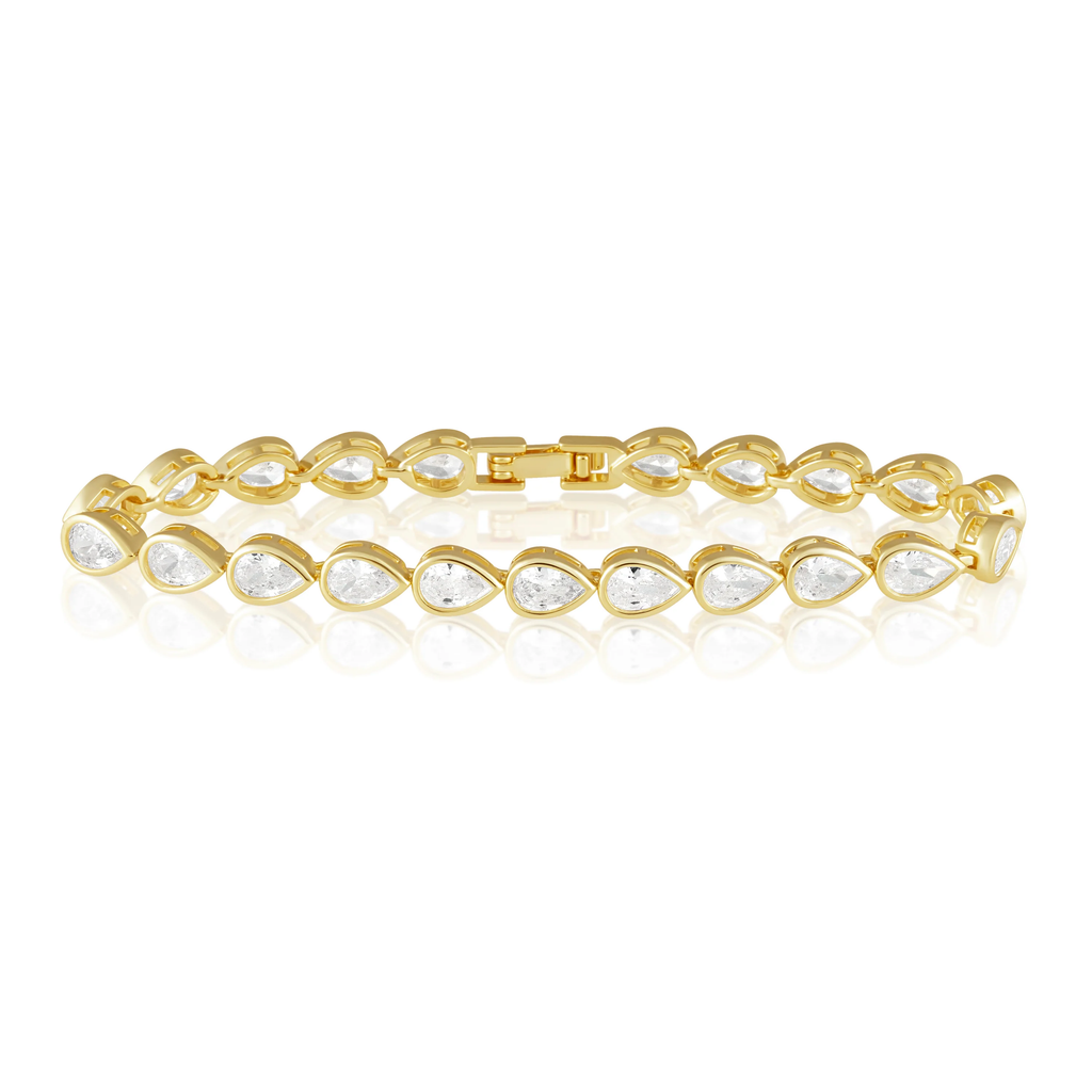 INES RAINDROP TENNIS BRACELET