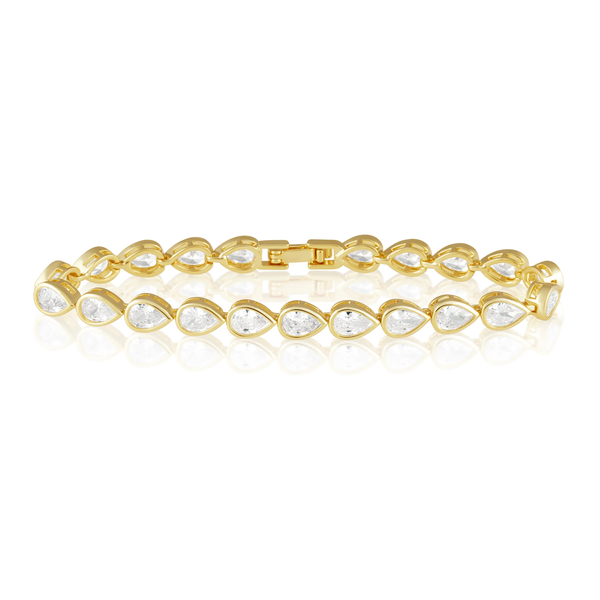 INES RAINDROP TENNIS BRACELET