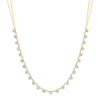 SAREE MULTI STONE LAB DIAMOND NECKLACE