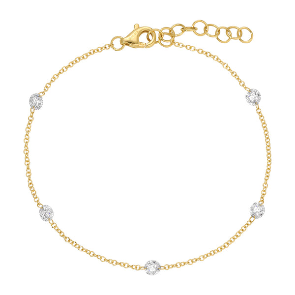 ASHLEY DIAMOND BY THE YARD  BRACELET
