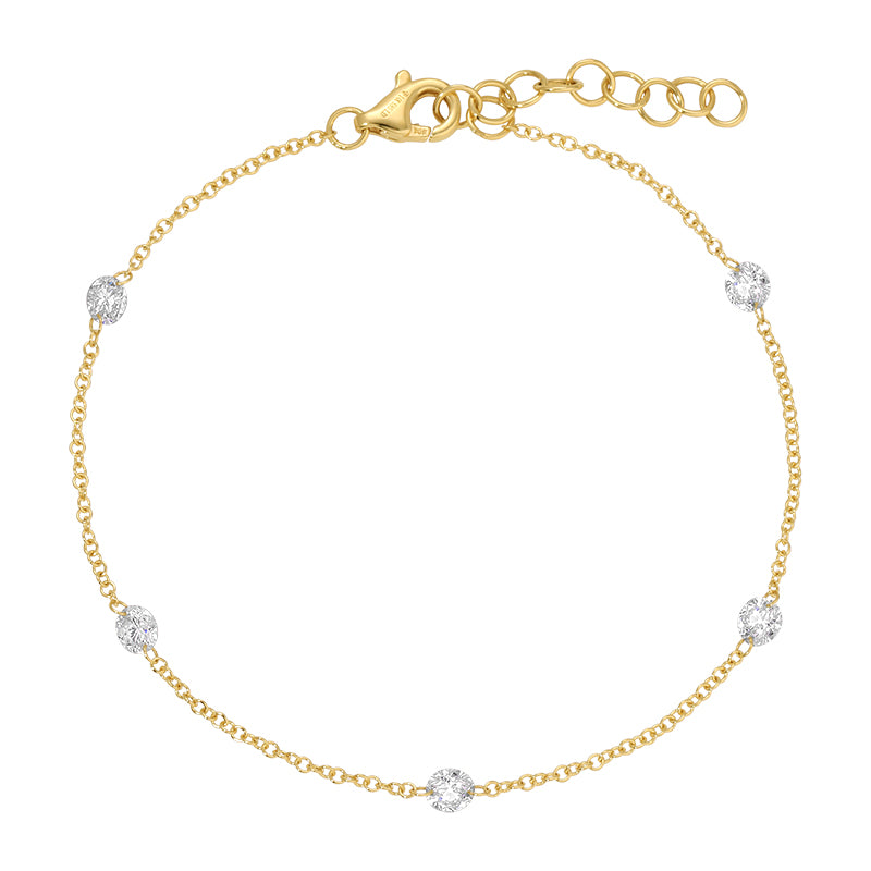 ASHLEY DIAMOND BY THE YARD  BRACELET