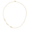 CUSTOM DIAMOND  INITIAL STATION NECKLACE