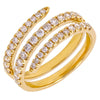 SYLVIE TRIPLE WRAP DIAMOND  RINGS