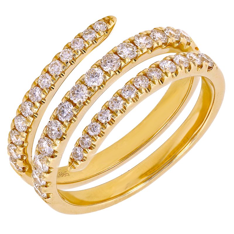 SYLVIE TRIPLE WRAP DIAMOND  RINGS