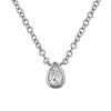 JORDANA PEAR SHAPE NECKLACE