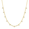 ADDISON  DIAMOND BAR TRIANGLE NECKLACE