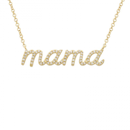 MAMA DIAMOND NECKLACE