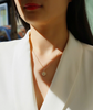 NUMI FLORAL BURST DISC NECKLACE