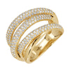 DAISY DIAMOND PAVE WRAPPED RING