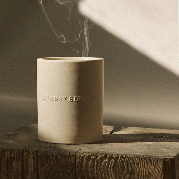 SUNDAY EDITION - HOME CANDLE - IVORY