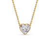 EVA DIAMOND HEART NECKLACE