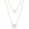 POPPY FOUR PETAL NECKLACE