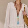 ORLY TASSEL DROP NECKLACE