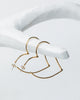 SKYE OPEN HEART HOOP EARRINGS