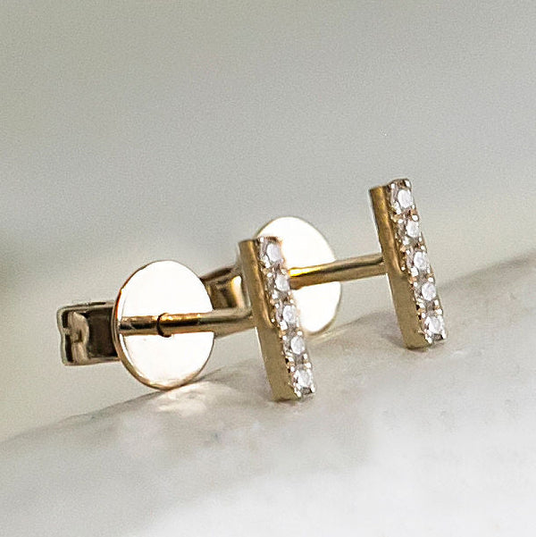 MARLEE BAR STUD EARRINGS