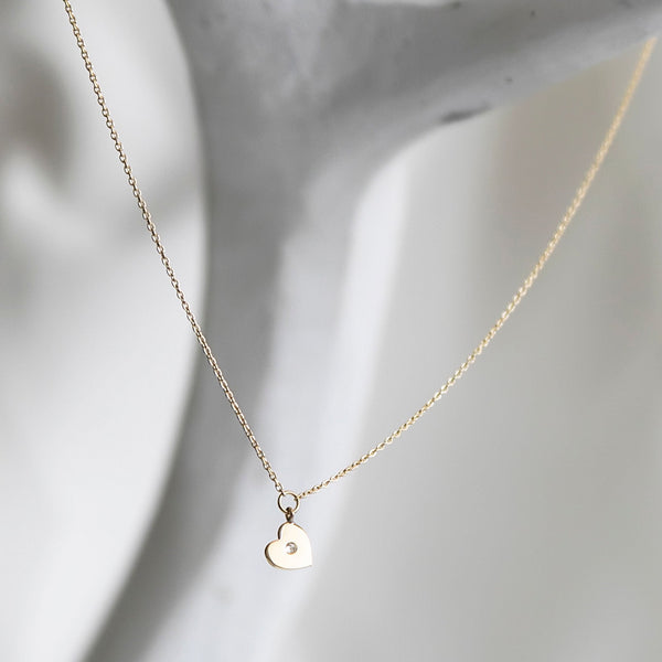 RALIEGH  HEART CHARM NECKLACE