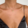 MONARCH CUT OUT BUTTERFLY NECKLACE - .5"