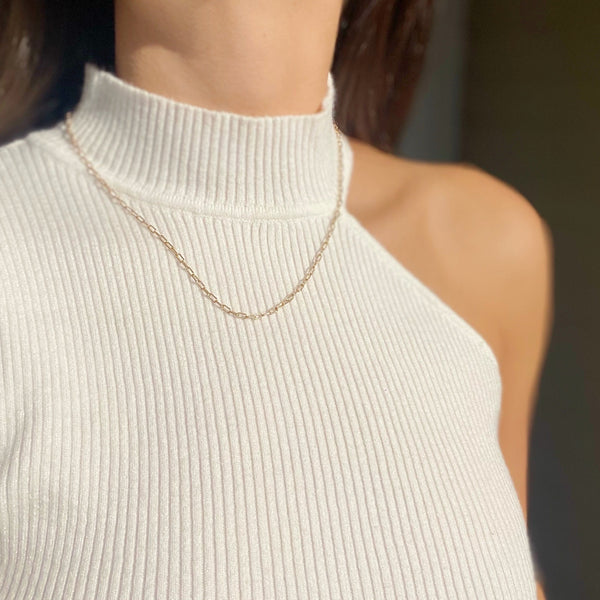 LOLA LINK CHAIN - 14K GOLD + GOLD FILLED