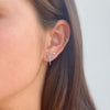 DAPHNE SHOOTiNG STAR STUD EARRINGS