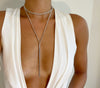 RYLEE REESE LONG DAGGER PENDANT NECKLACE