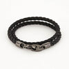 PLAYER DOUBLE WRAP SATIN BRACELET