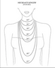 COIN TOGGLE DROP ON  ELONGATED OVAL ROUND CHAIN