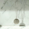 ARIANNA GEOMETRIC DISC NECKLACE - 1.5