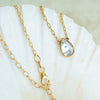 JORDANA PEAR SHAPE NECKLACE
