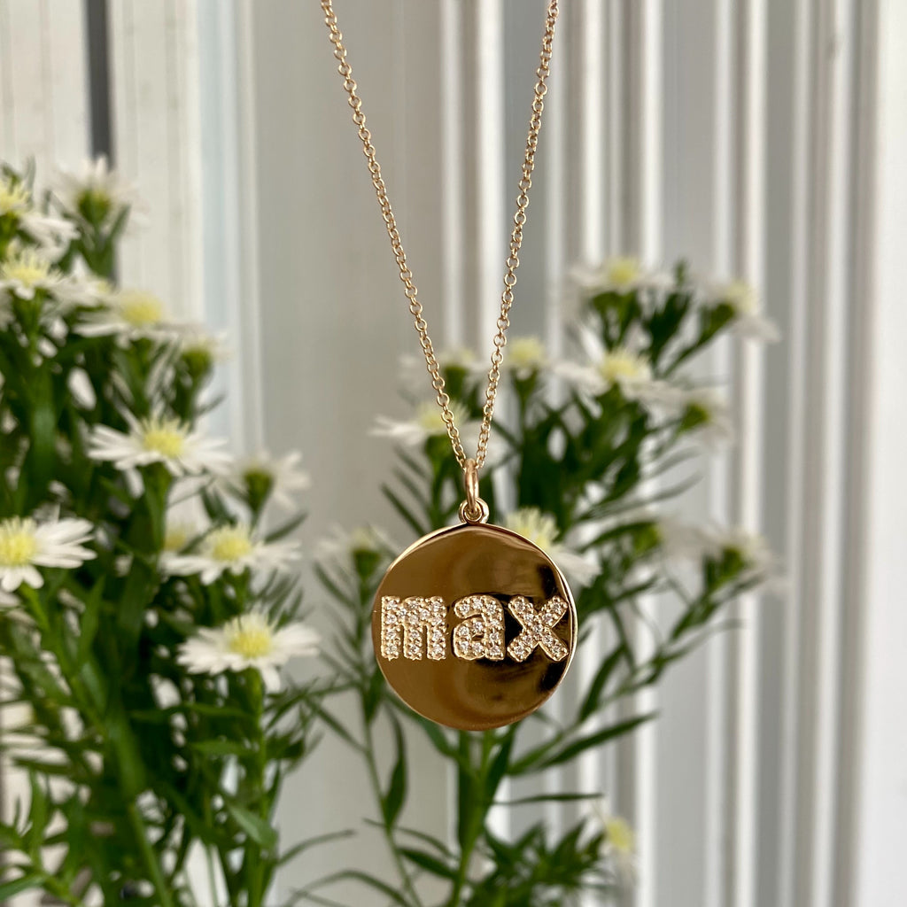 Custom Made Name- Initial - Disc