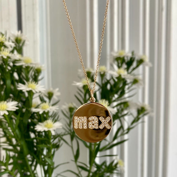 Custom Made Name- Initial - Disc