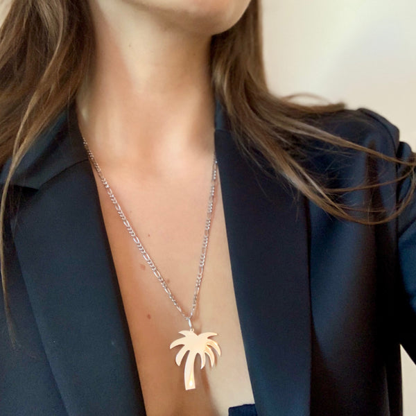 GRATEFUL PALM TREE NECKLACE